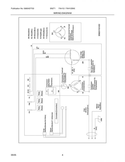 Frigidaire Air Conditioner Wiring Diagram