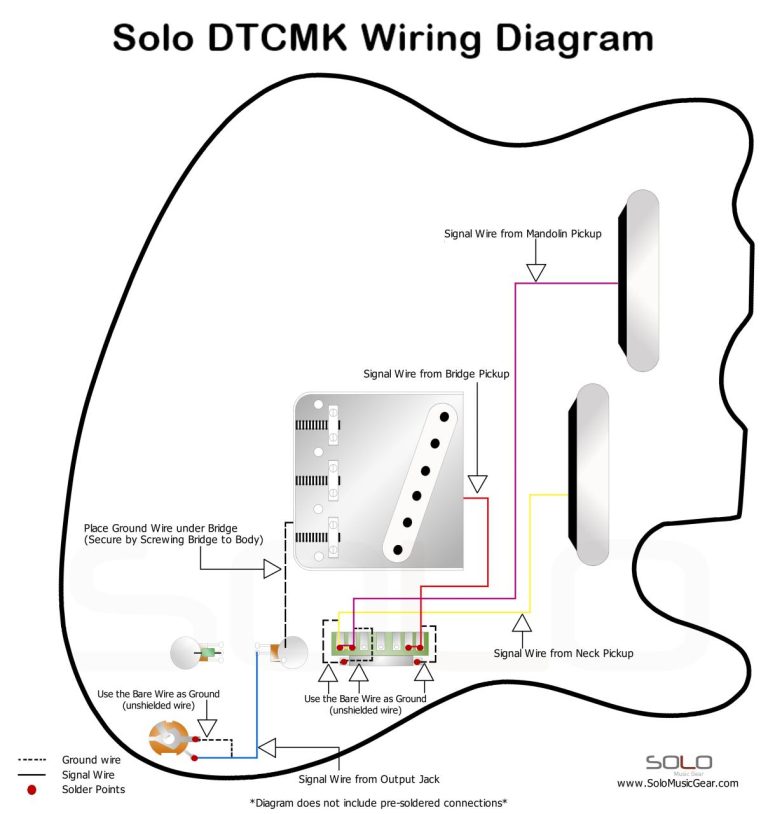 Double Neck Guitar Wiring Diagram