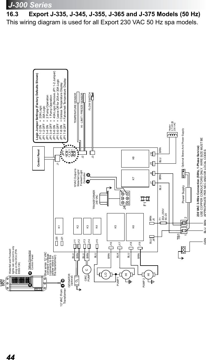 Jacuzzi J 385 Wiring Diagram