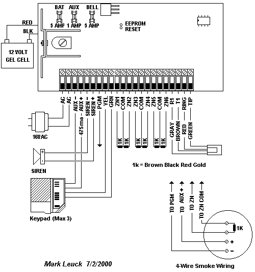 Dsc 1832 Wiring Diagram