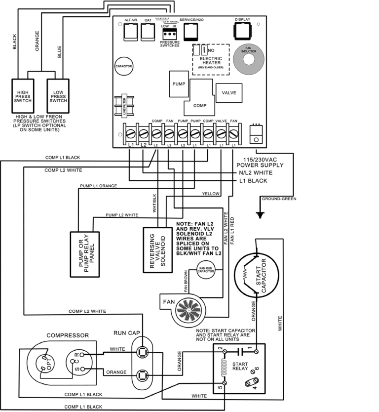 Dometic Ac Capacitor Wiring Diagram