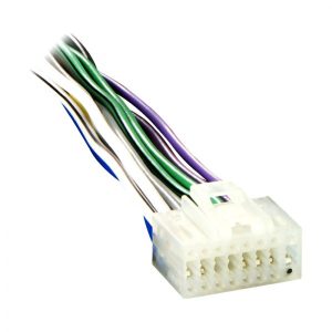 Metra® EC2X80001 16pin Wiring Harness with Aftermarket Stereo Plugs