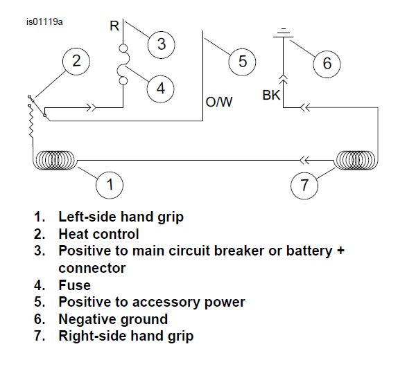 Heated Grips Wiring Diagram