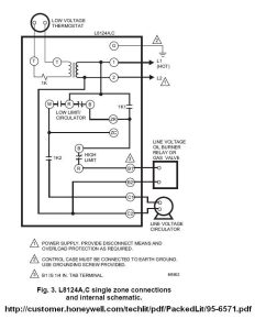 Honeywell L8148e Wiring Diagram
