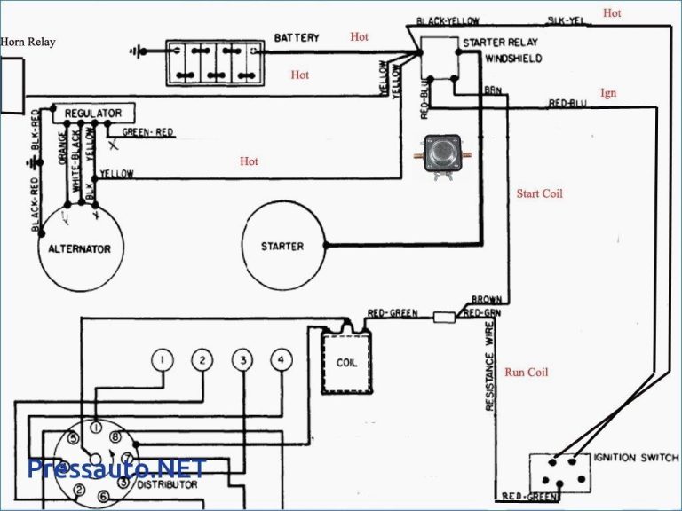 Ford 3 Wire Distributor Wiring Diagram