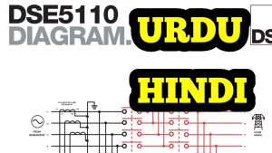 DEEPS SEA 5110 (Part 2). Schematic Diagram explained in URDU/HINDI