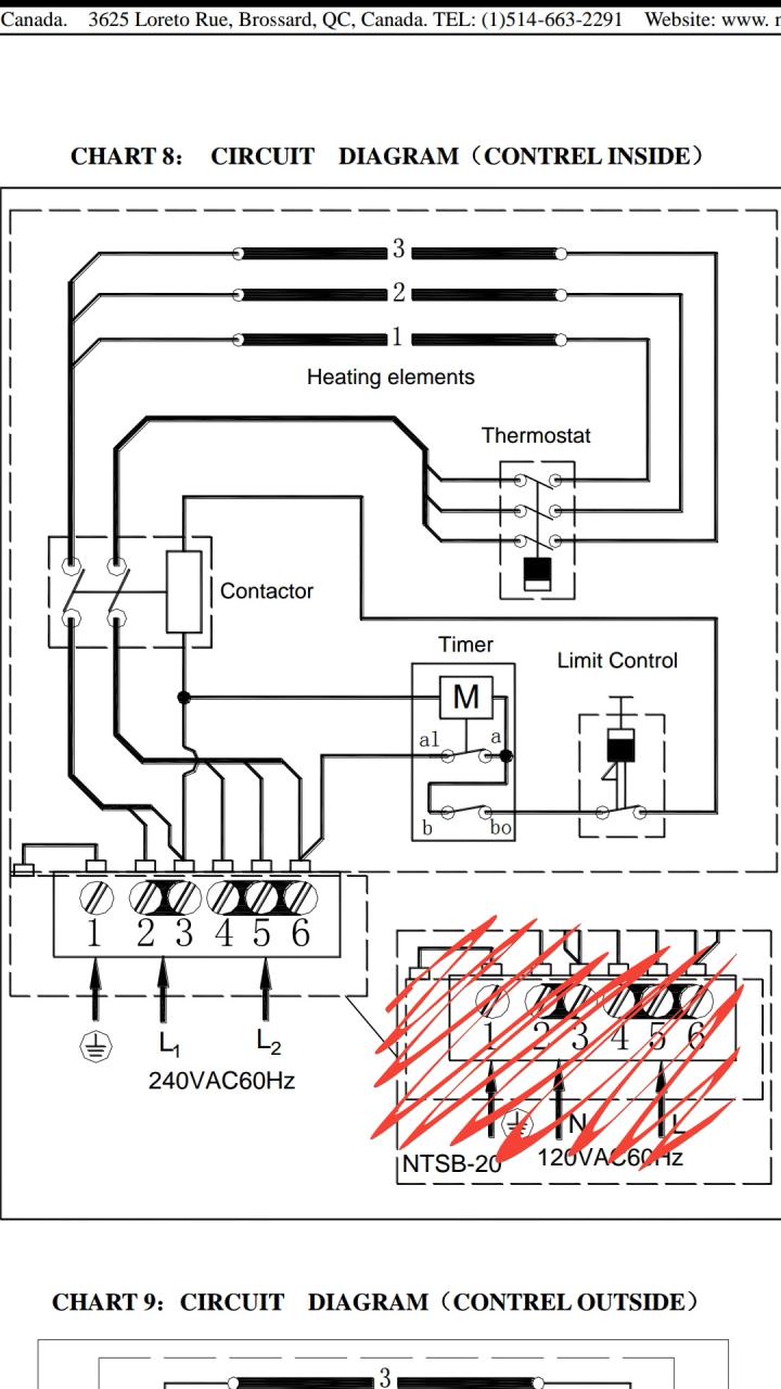 Infrared Sauna Wiring Diagram