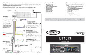 Jensen Uv10 Wiring Harness / We 4073 Phase Linear Uv10 Wire Diagram