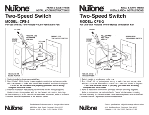 nutone exhaust fan wiring diagram Wiring Diagram and Schematics