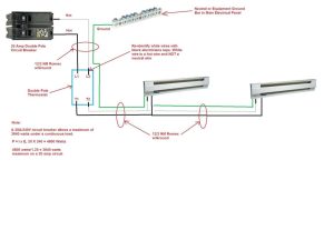 Baseboard Heater Wiring Diagram Thermostat Glamal