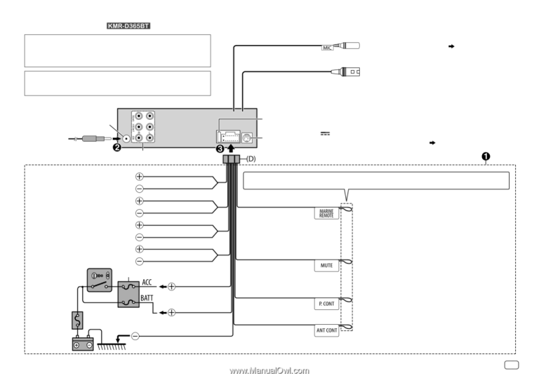 Kenwood Kdc-Bt360U Wiring Diagram