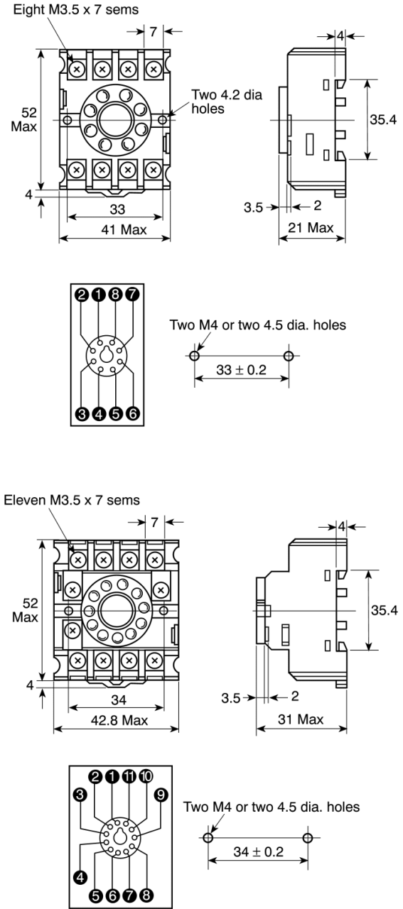 Omron Mk3P I Wiring Diagram