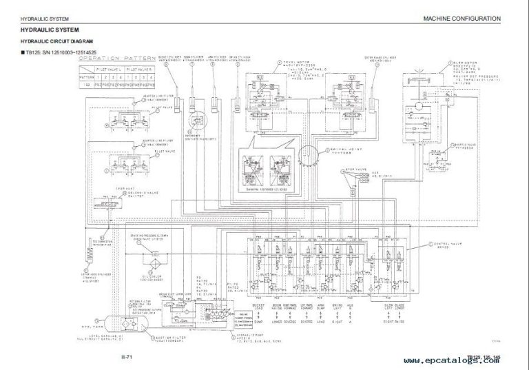 Takeuchi Tb175 Wiring Diagram