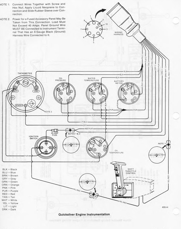 Mercruiser 470 Starter Wiring Diagram