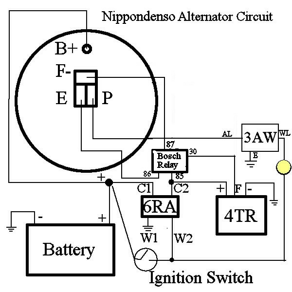 Nippon Denso Alternator Wiring Diagram