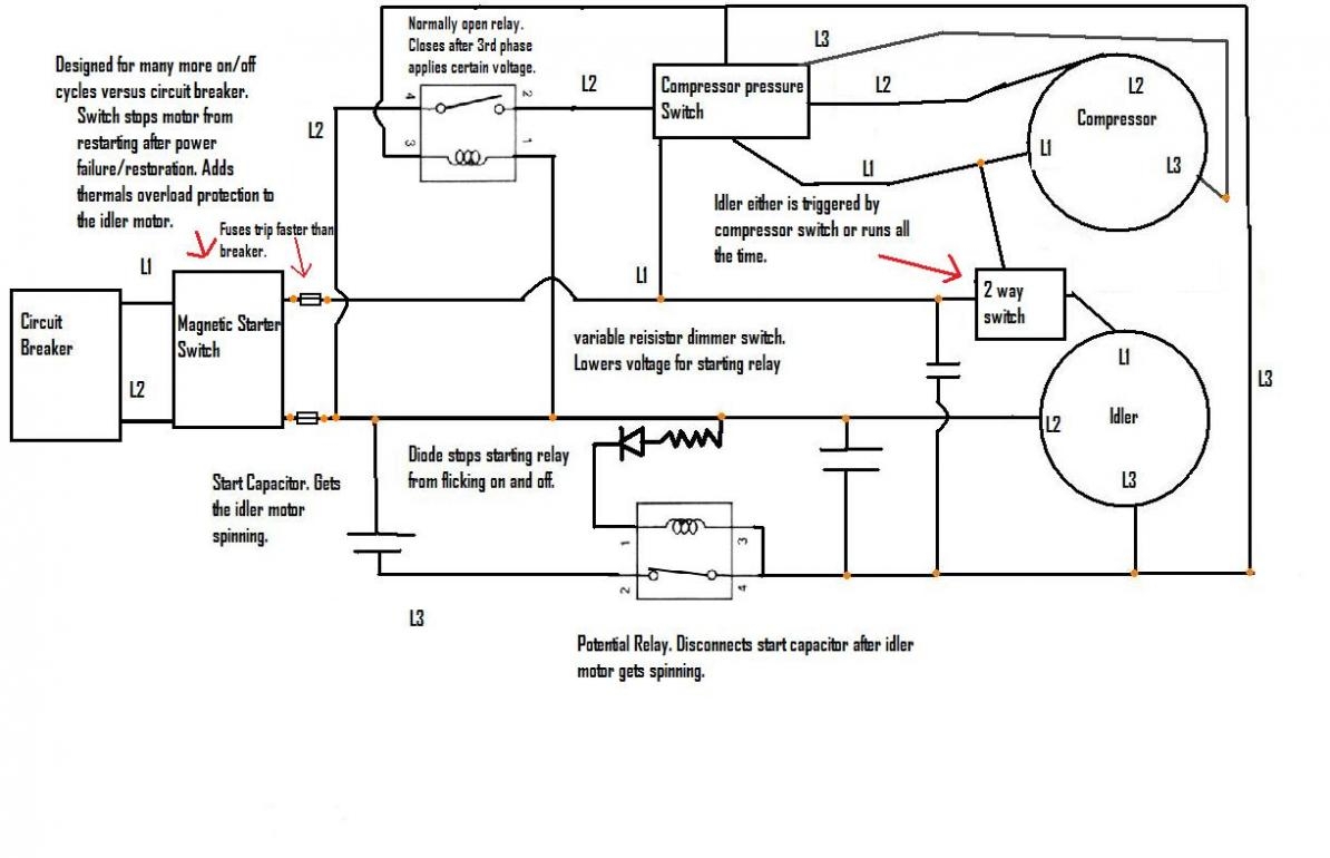 Air Compressor Wiring Schematic Free Wiring Diagram