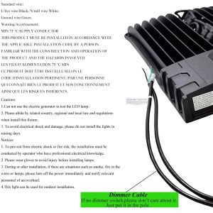 LED Shoebox Light Wiring Diagram with Motion Sensor & Photocell