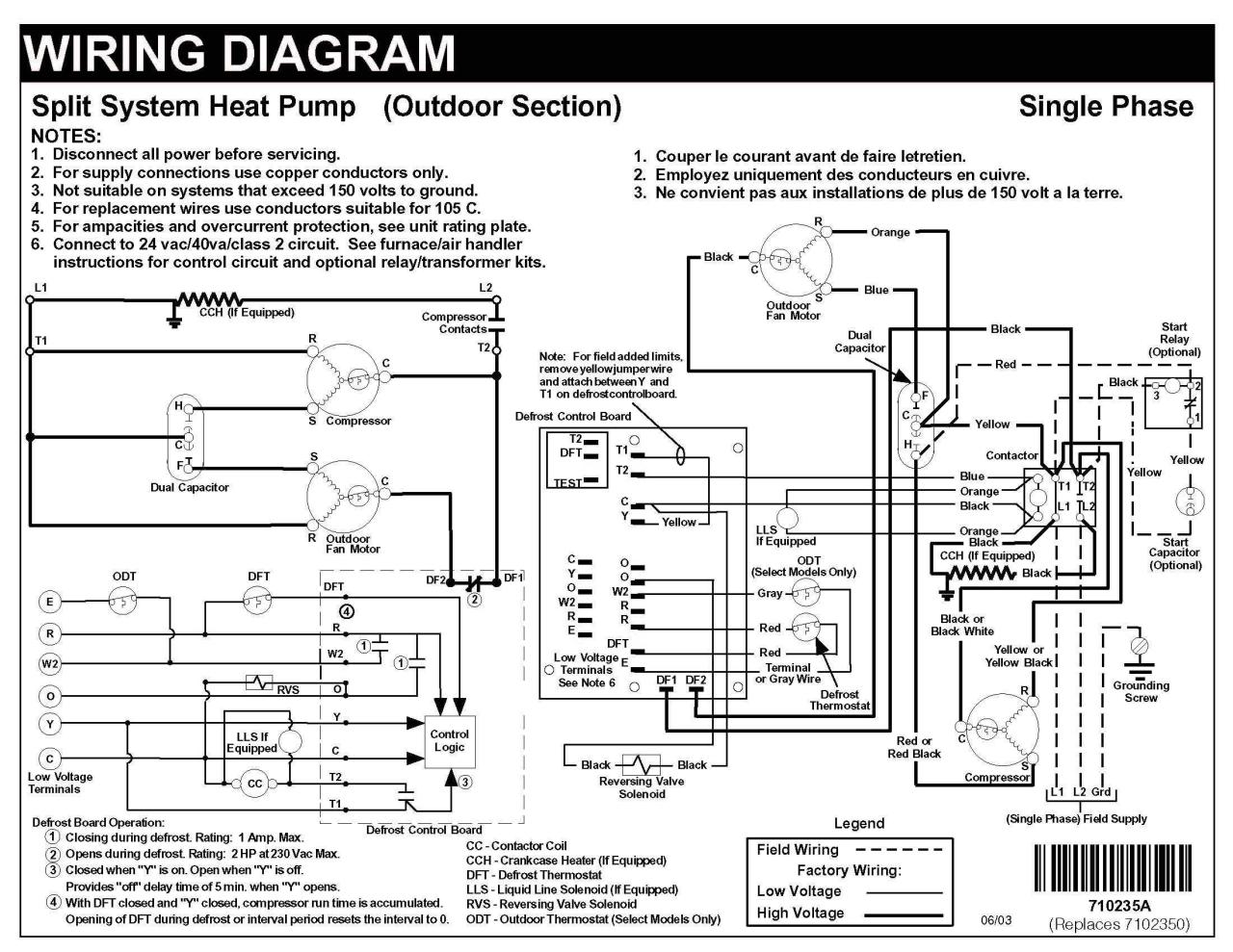 Ruud Heat Pump thermostat Wiring Diagram Free Wiring Diagram