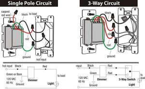 Lutron Dimmer 3 Way Switch Wiring 3 Way Switch Wiring Diagram & Schematic