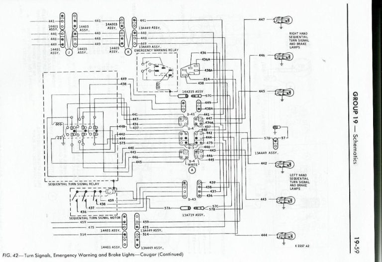 1968 Cougar Wiring Diagram