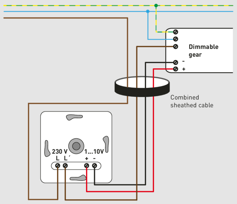 0-10 Volt Dimming Wiring Diagram