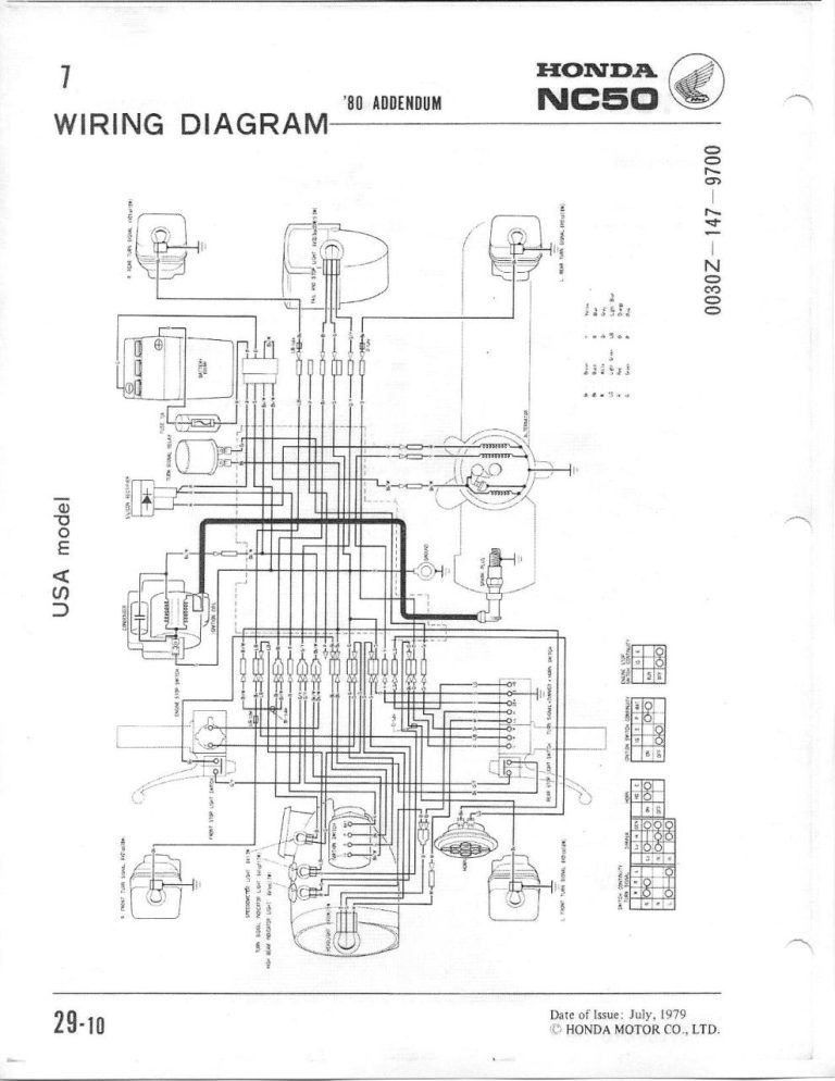 1980 Honda Express Wiring Diagram
