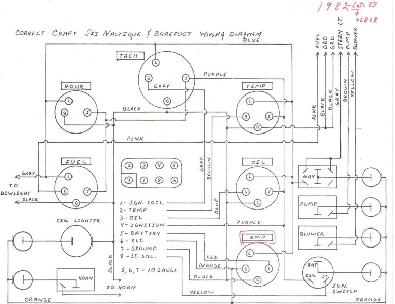 1990 Bass Tracker Pro 17 Wiring Diagram