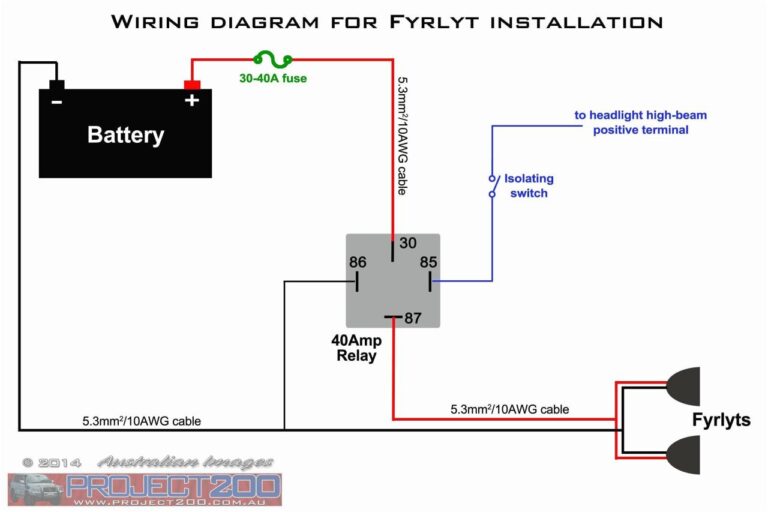 Bosch Relay Wiring Diagram