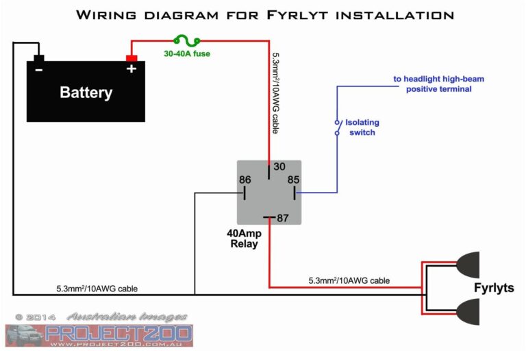 12v Switch Panel Wiring Diagram