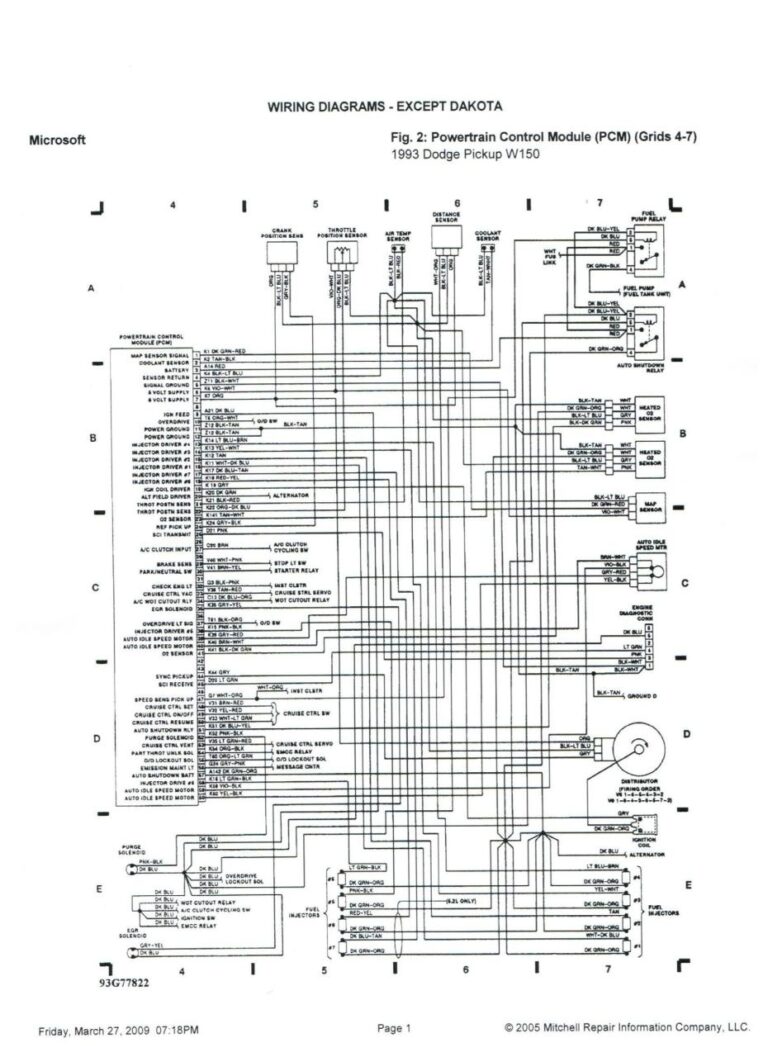 2003 Dodge 2500 Trailer Wiring Diagram