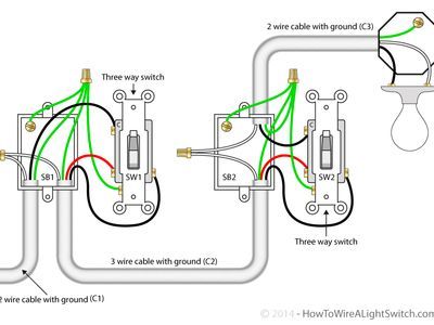 4 Gang 1 Way Switch Wiring Diagram