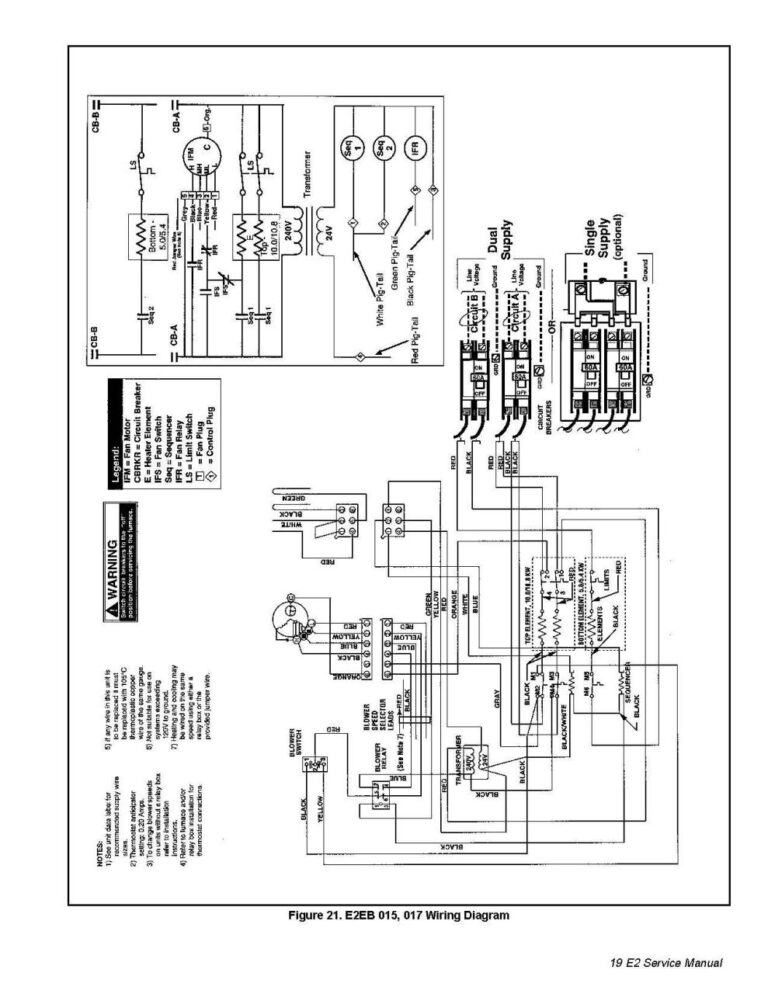 American Standard Air Handler Wiring Diagram