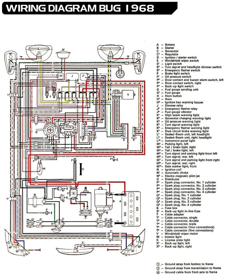 1966 Vw Bug Wiring Diagram