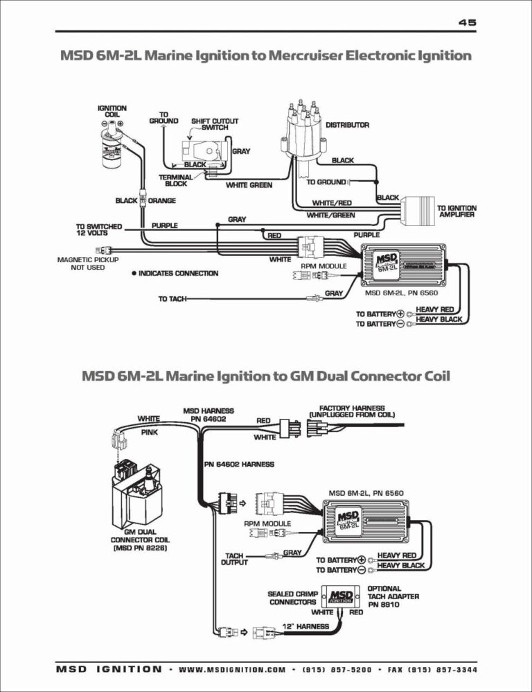 Msd 6al 2 Wiring Diagram