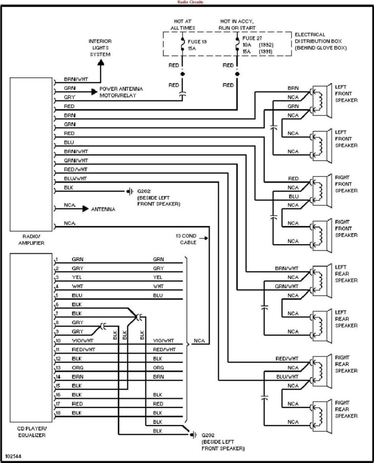 1998 Dodge Ram 1500 Wiring Diagram