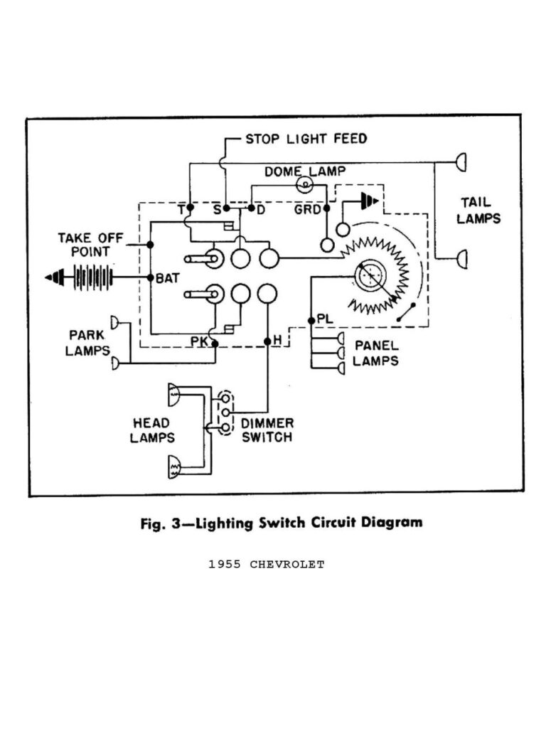 Lamp Switch Wiring Diagram