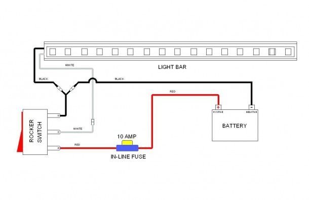 2 Wire Led Light Bar Wiring Diagram