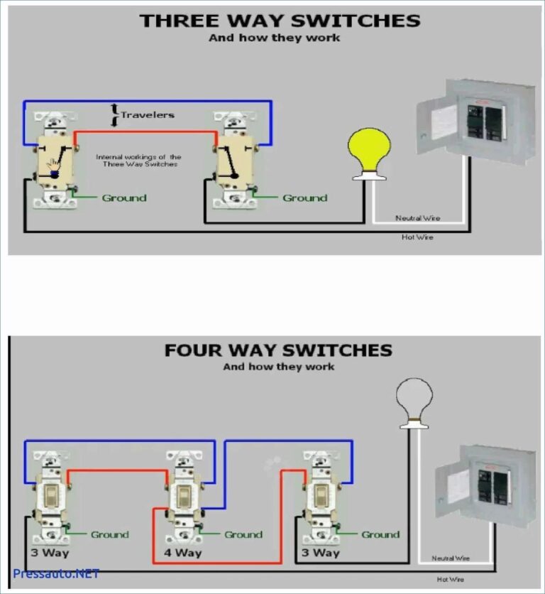 Switch 3 Way Wiring Diagram