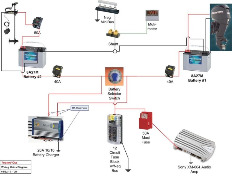 Boat Battery Switch Wiring Diagram