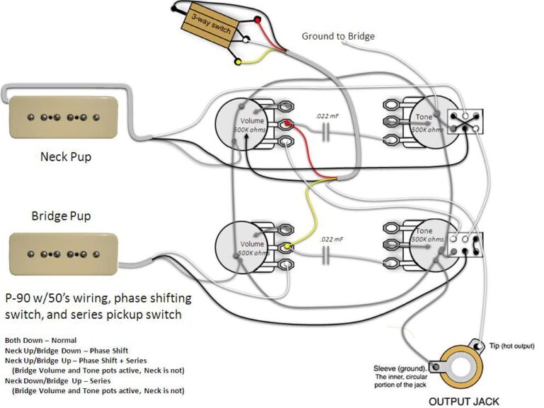 Les Paul Diagram Wiring