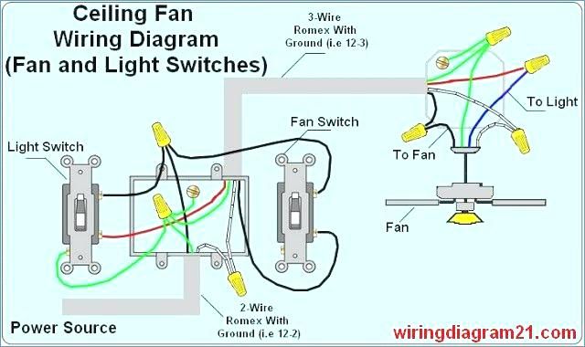 Hunter Fan Light Switch Wiring Diagram