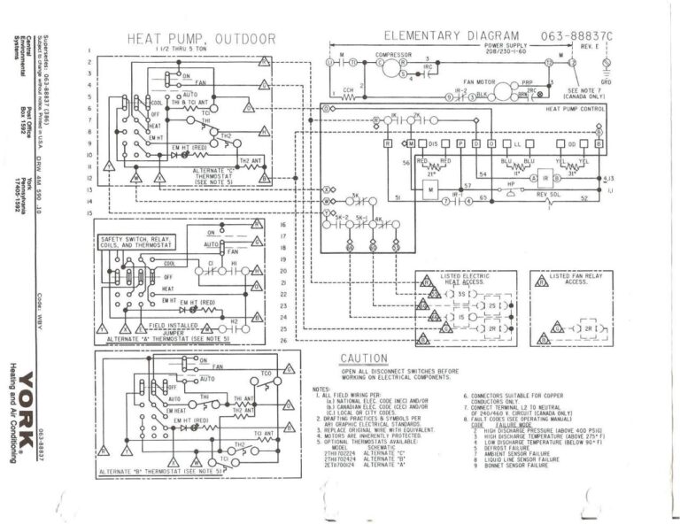 Electric Heater Wiring Diagram