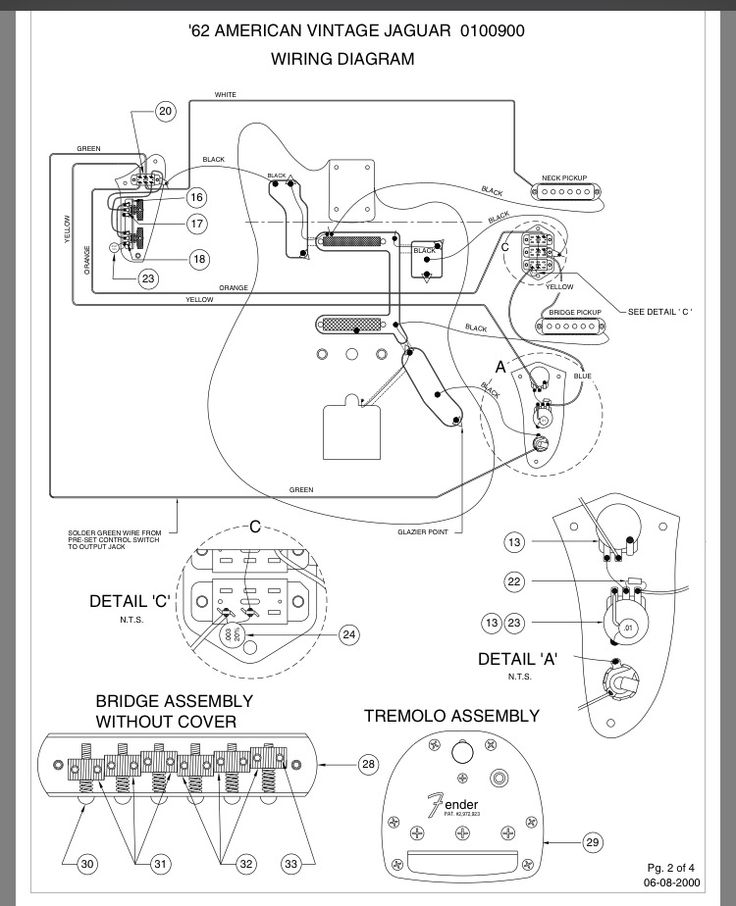 Seymour Duncan Jazzmaster Wiring Diagram