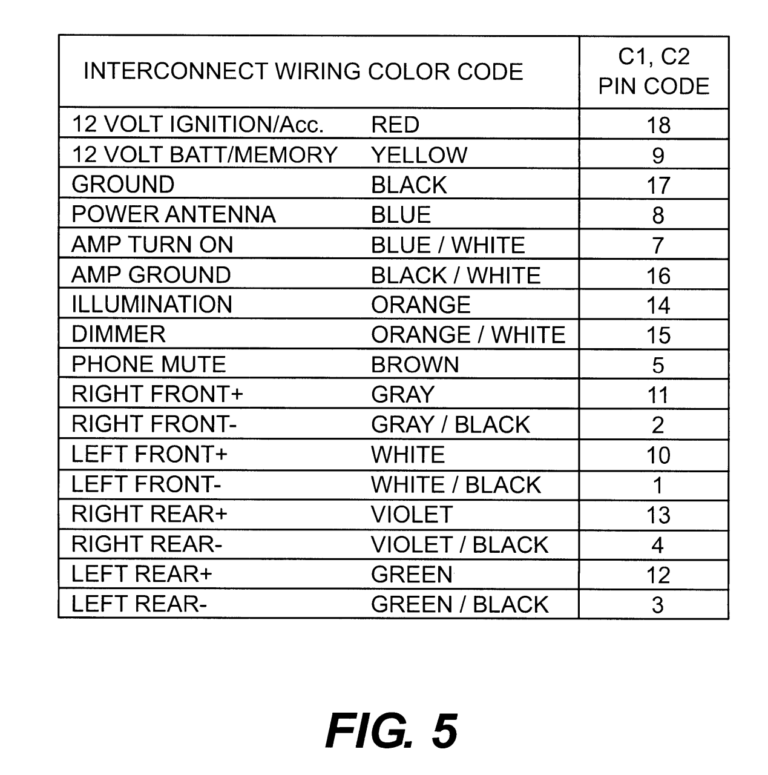 2011 Chevy Aveo Radio Wiring Diagram