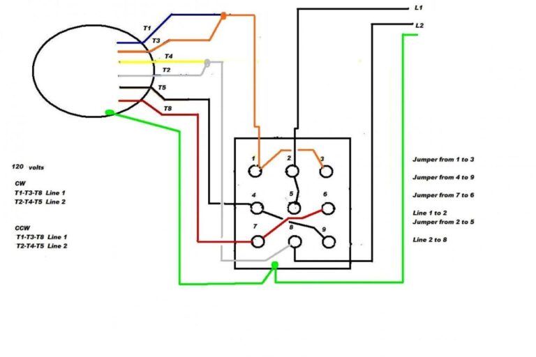 3 Speed Electric Motor Wiring Diagram