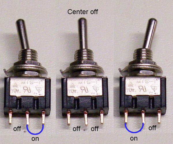 3 Wire Rocker Switch