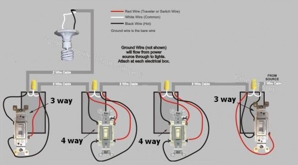 5 Way Electrical Switch Wiring Diagram