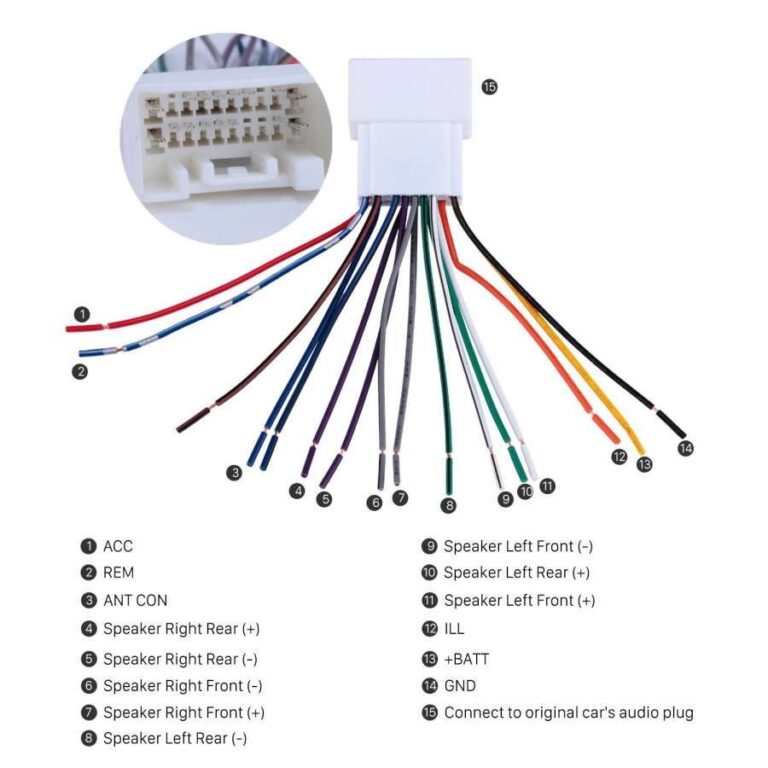 Pioneer 16 Pin Wiring Harness Diagram