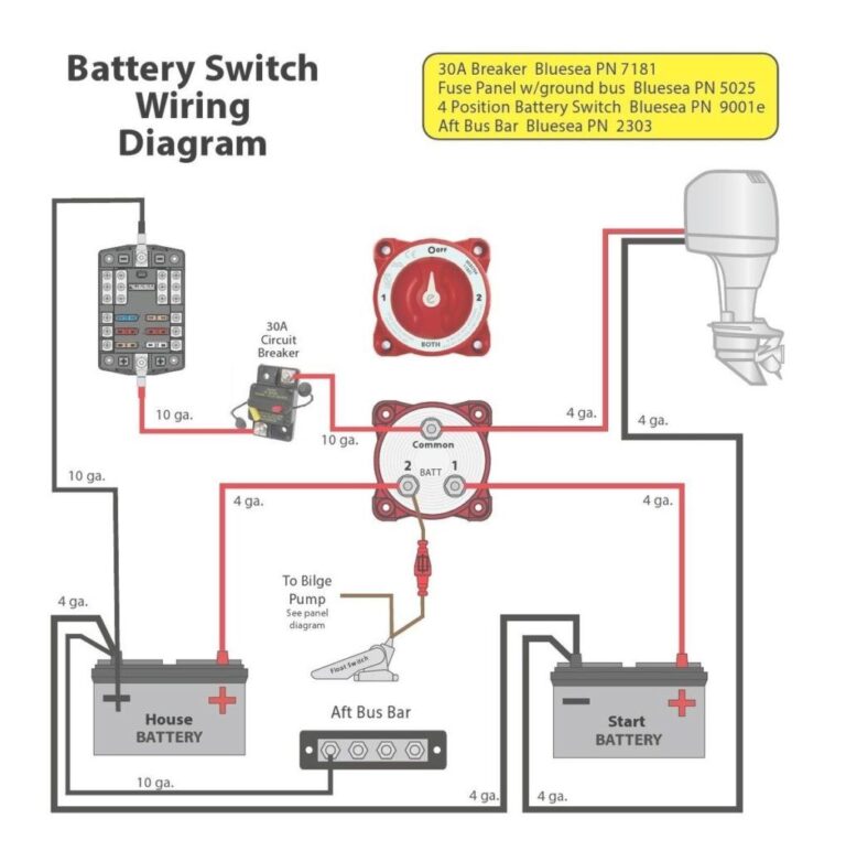 3 Battery Boat Wiring Diagram