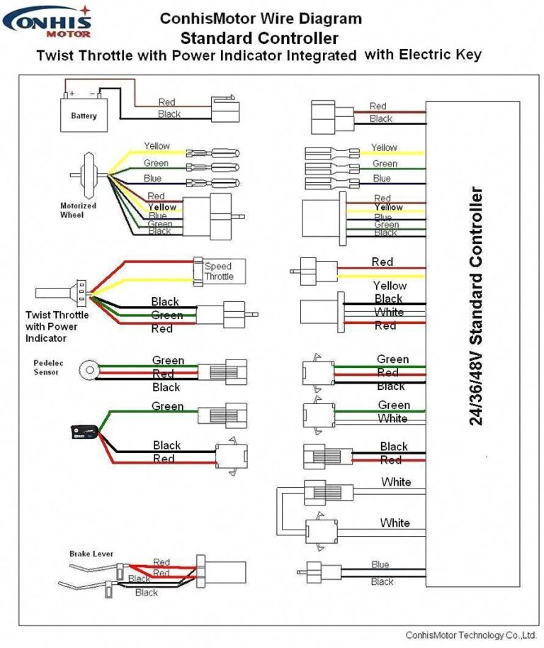 Motorized Bicycle Wiring Diagram